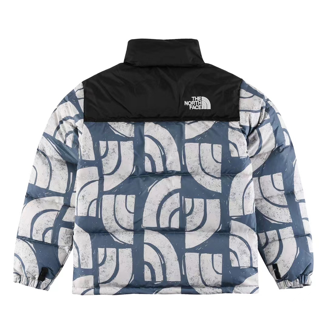 North Face 22SS 1996Nuptse 4NCH Contrast Color Logo Outdoor Classic Trendy Brand Down Jacket