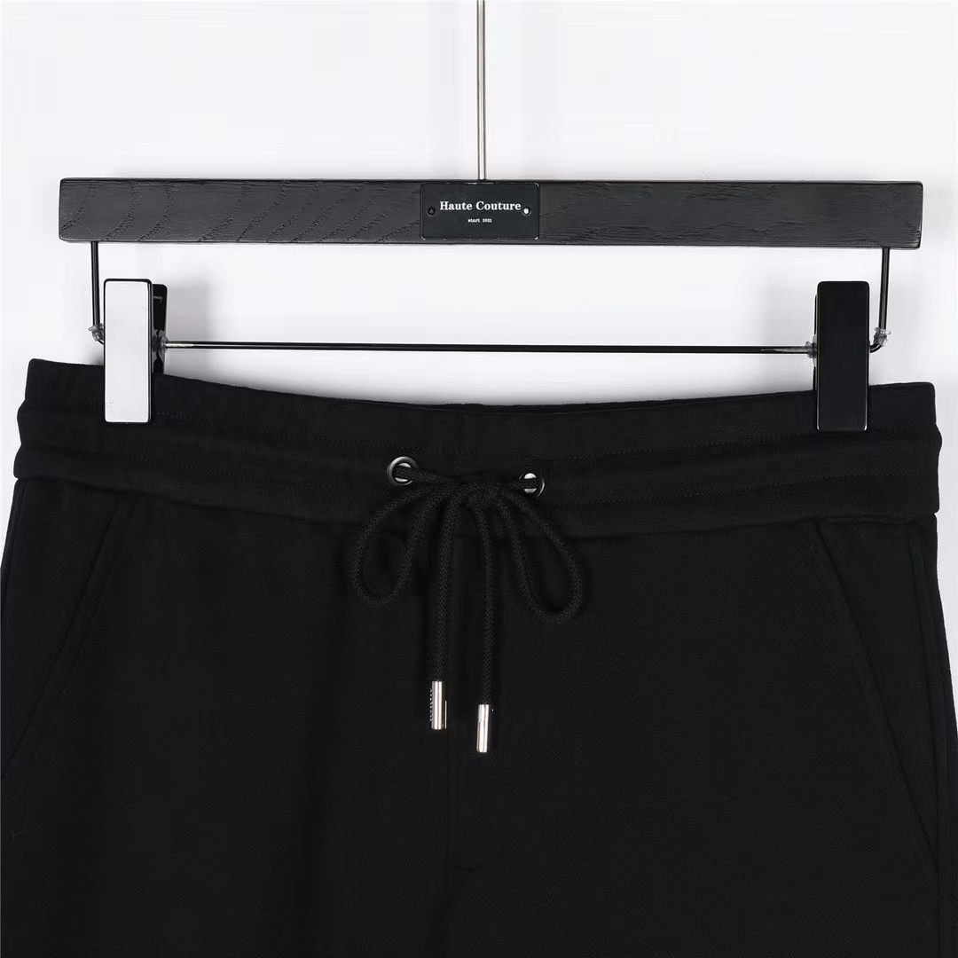 Burberry classic plaid patchwork cotton trousers