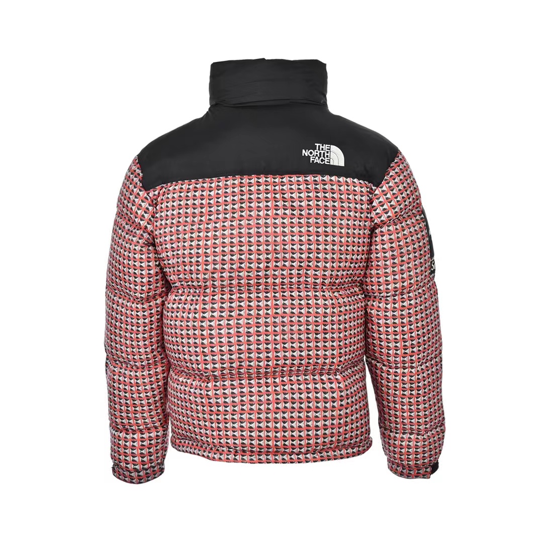Supreme & The North Face co-branded studded down jacket