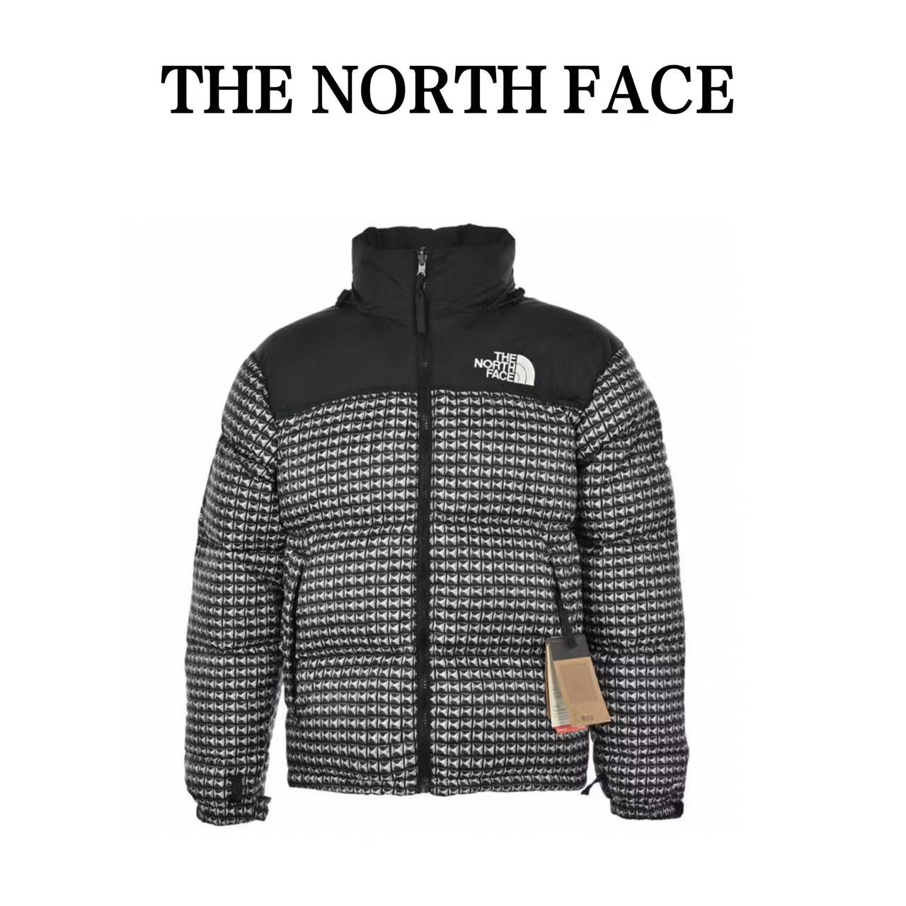 Supreme & The North Face co-branded studded down jacket