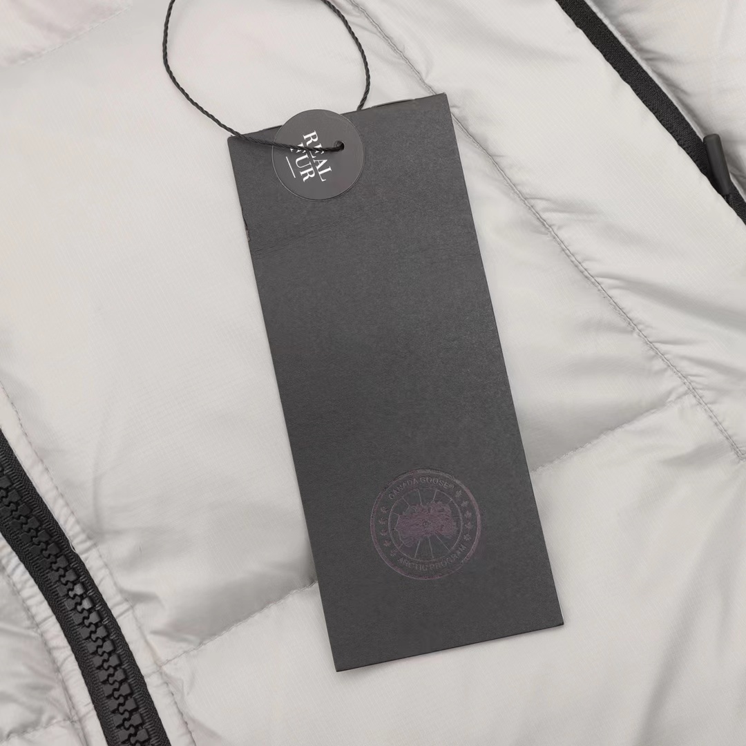 Canada Goose Classic Black Label Hooded Down Jacket