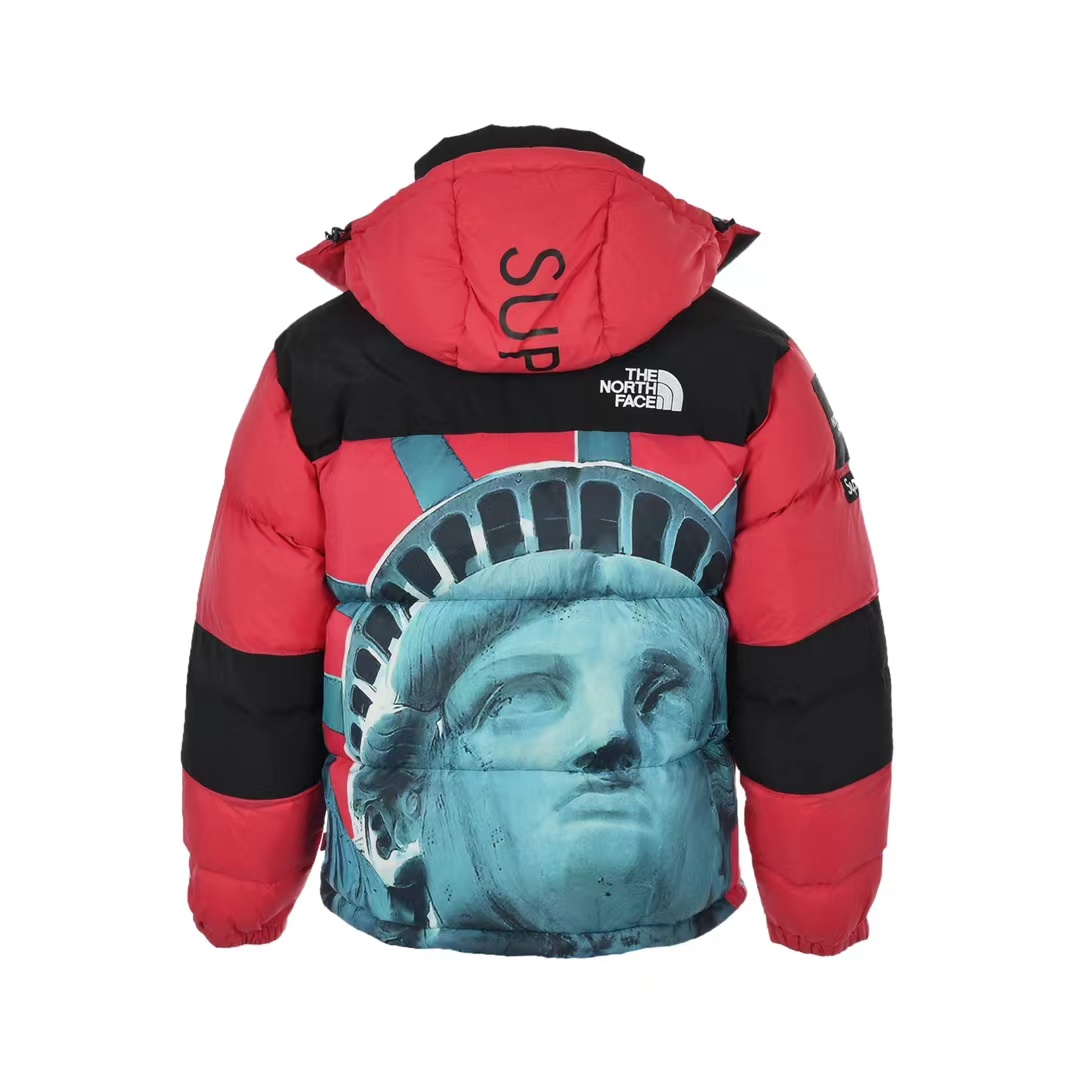 Supremex TheNorthFace co-branded Statue of Liberty down jacket
