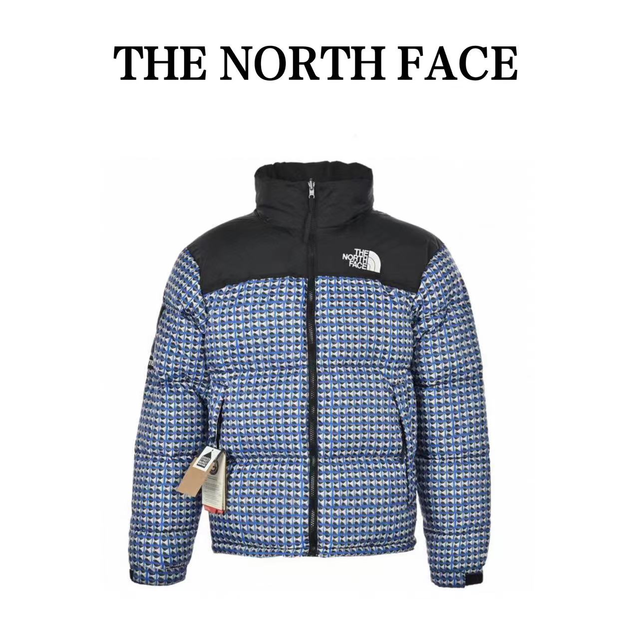 Supreme & The North Face co-branded studded down jacket