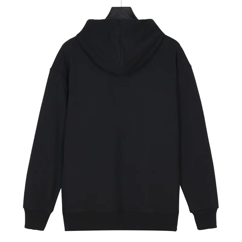 Burberry 23Fw tatami logo tatami embroidered hooded sweatshirt