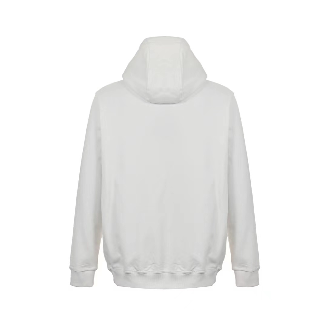 Burberry embroidered teddy bear hooded sweatshirt