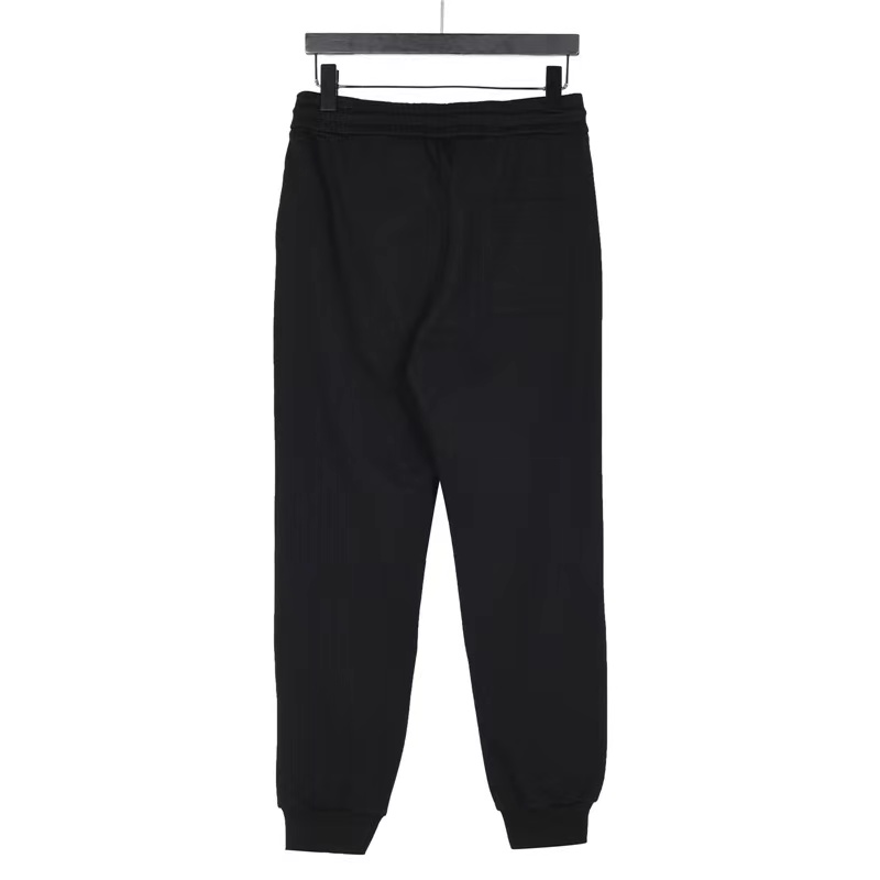 Fendi 23Fw little monster devil eyes zipper sweatpants