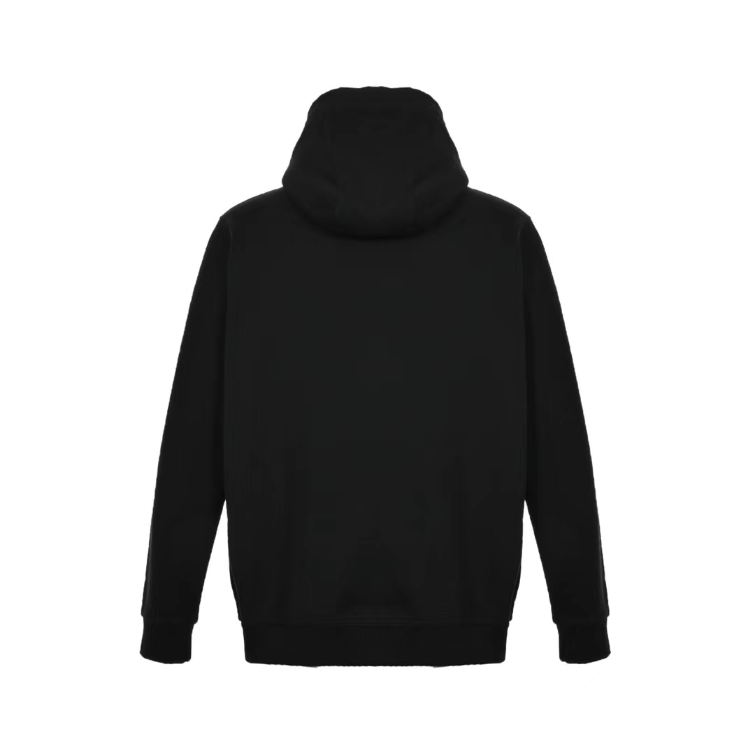 Burberry embroidered teddy bear hooded sweatshirt
