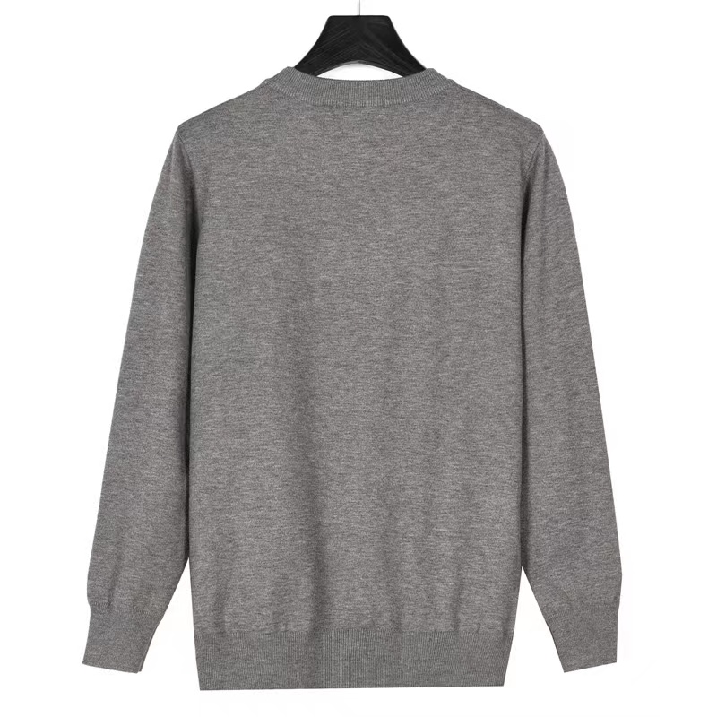 Fendi 23Fw embroidered letter crew neck sweater
