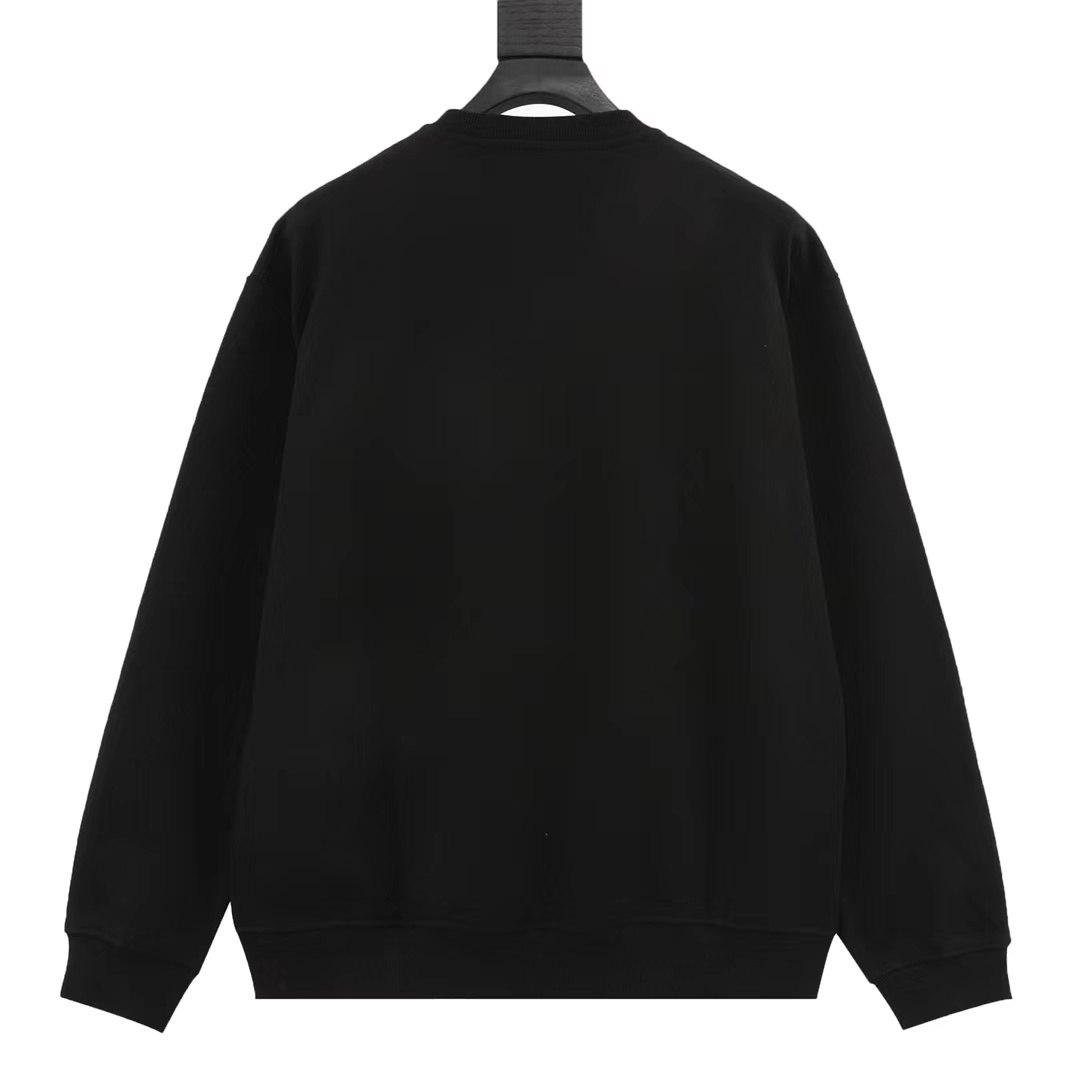 Fendi bear print crew neck sweatshirt