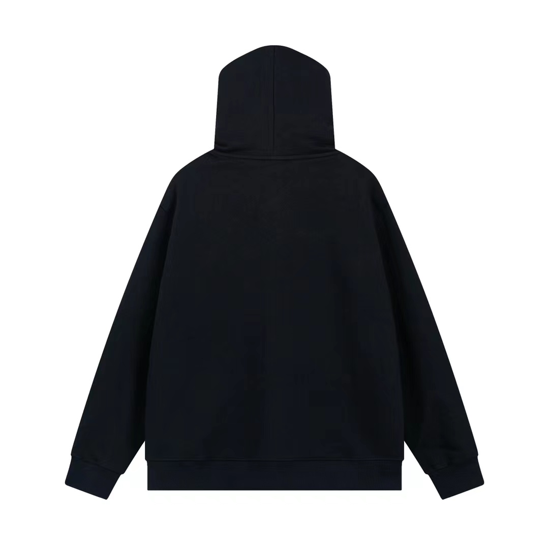 Fendi FD classic little monster zipper hooded jacket
