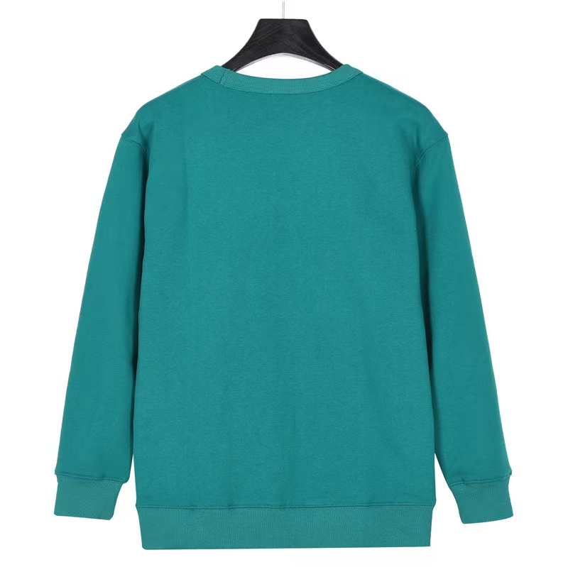 Burberry 23ss oak leaf embroidered crew neck sweatshirt