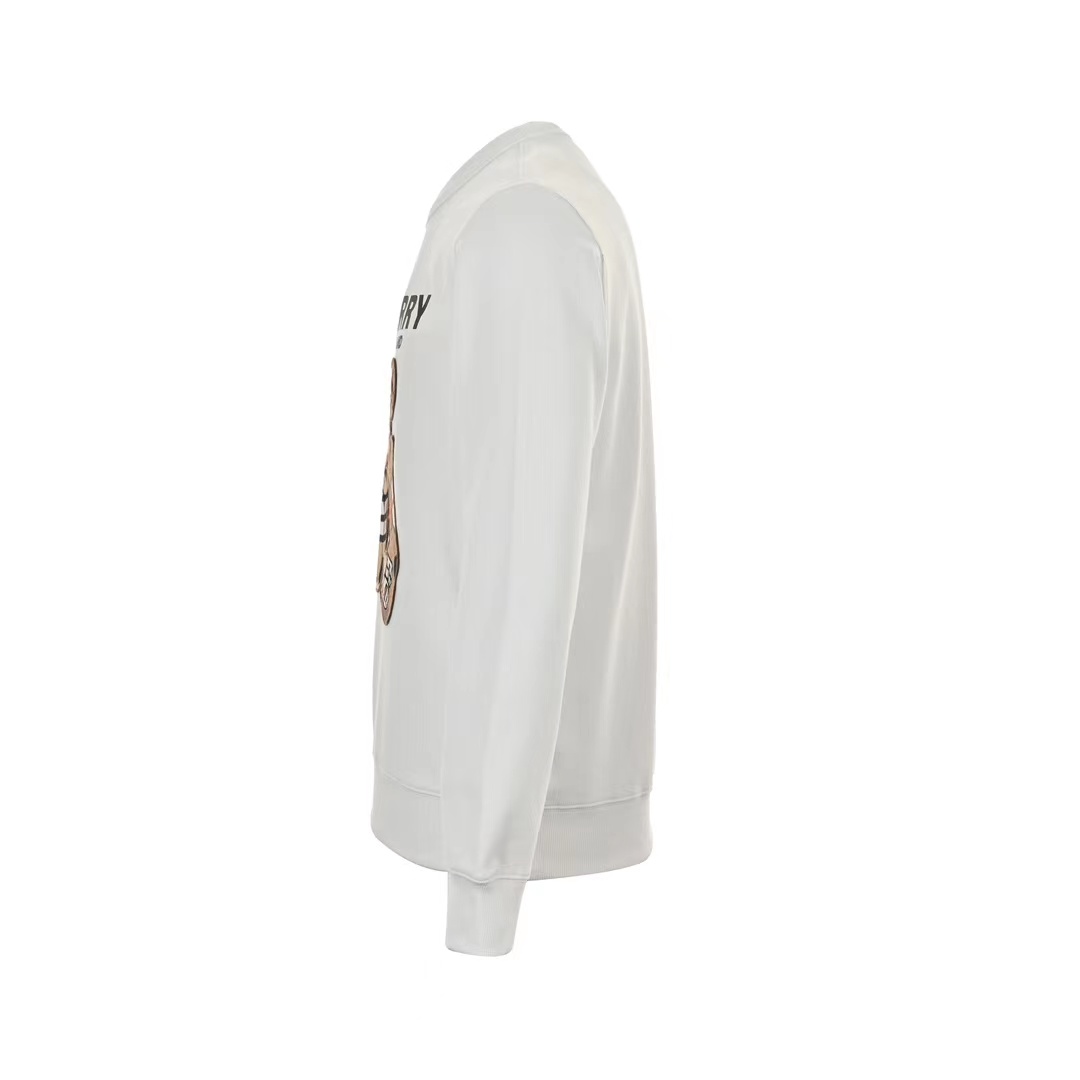 Burberry embroidered teddy bear crew neck sweatshirt