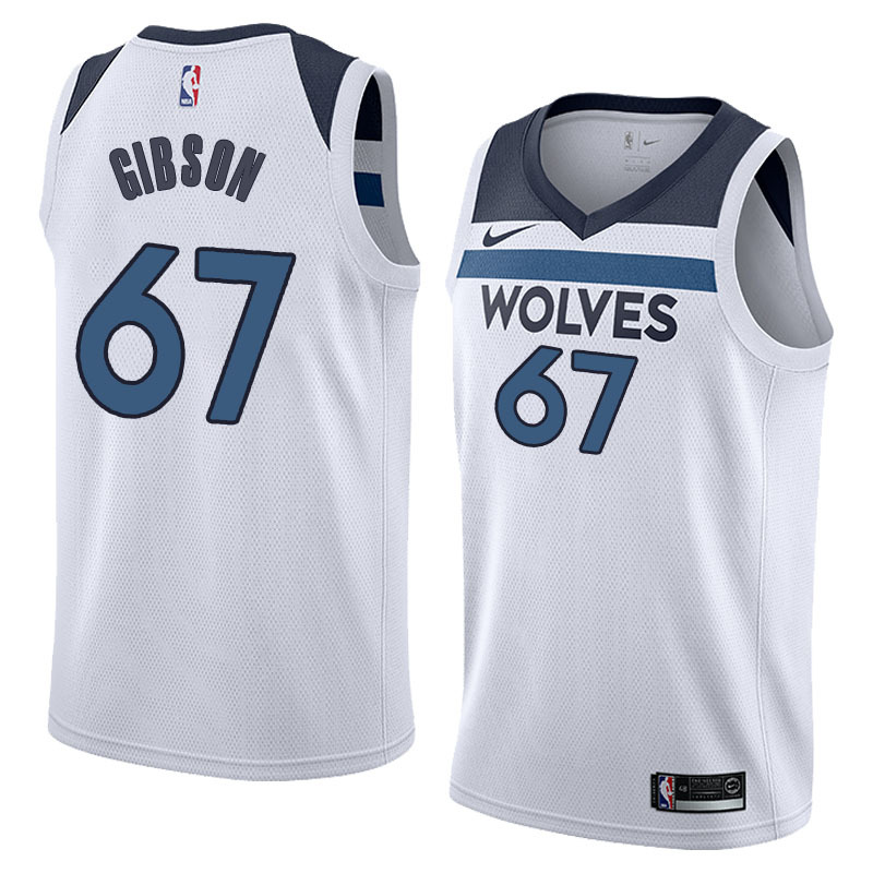 Timberwolves Gibson No. 67 Jersey