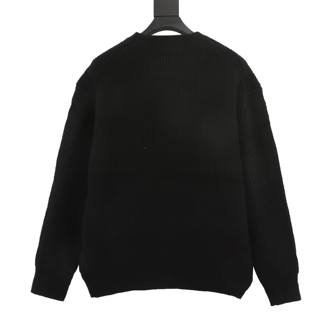 Celine 23FW letter logo crew neck sweater