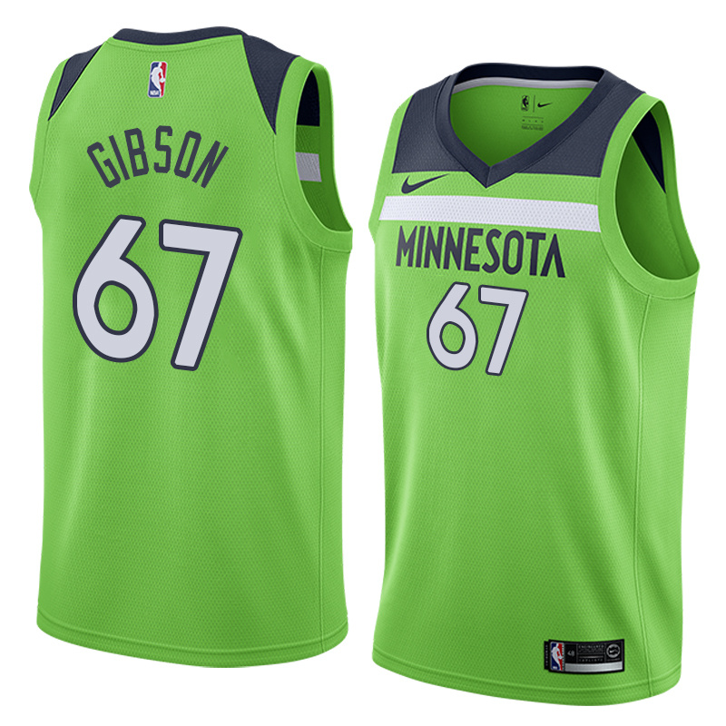 Timberwolves Gibson No. 67 Jersey