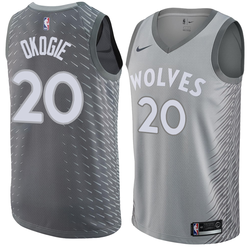 Timberwolves Okogie No. 20 Jersey