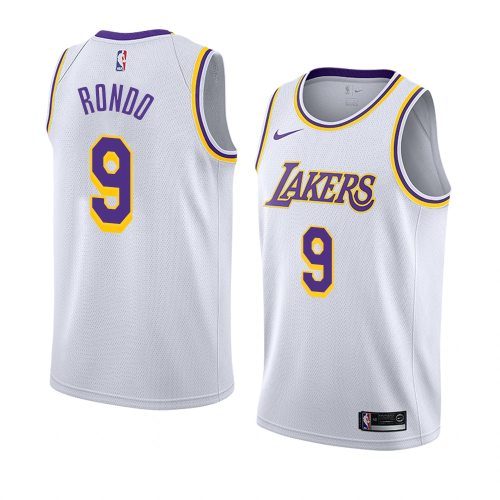 Lakers Rondo No. 9 jersey