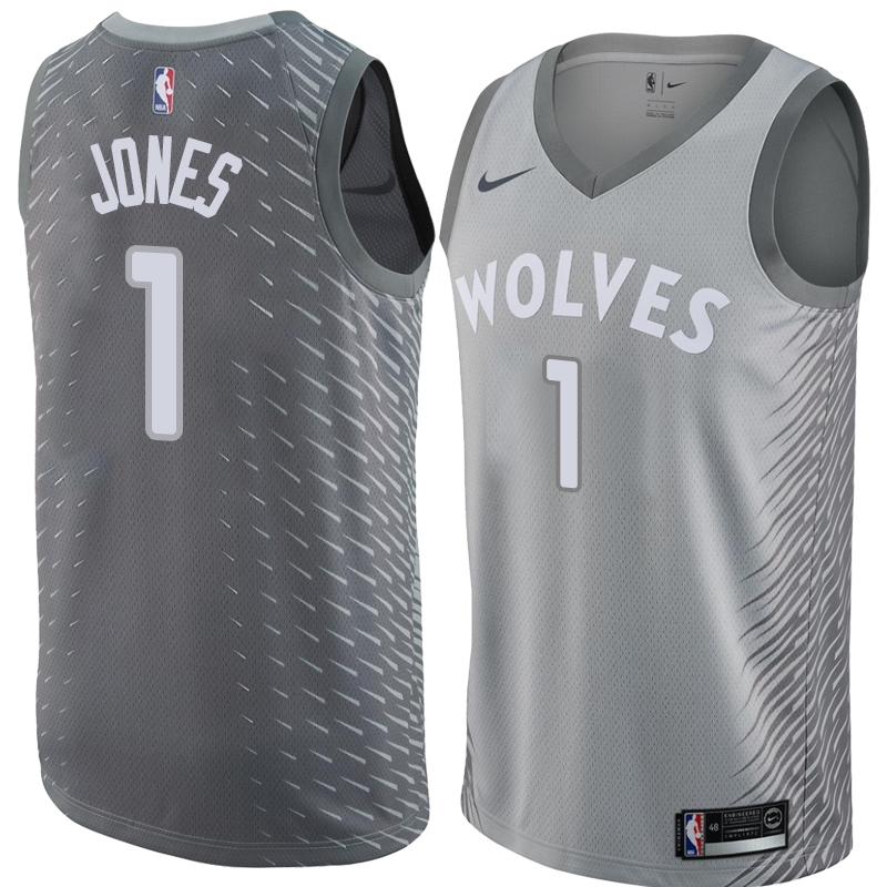 Timberwolves Jones No. 1 Jersey