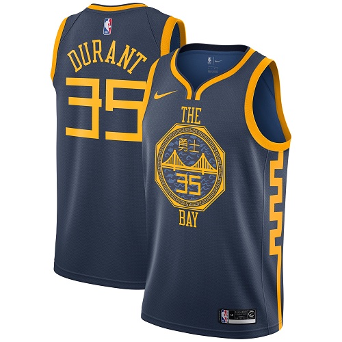 Warriors Kevin Durant jersey No. 35