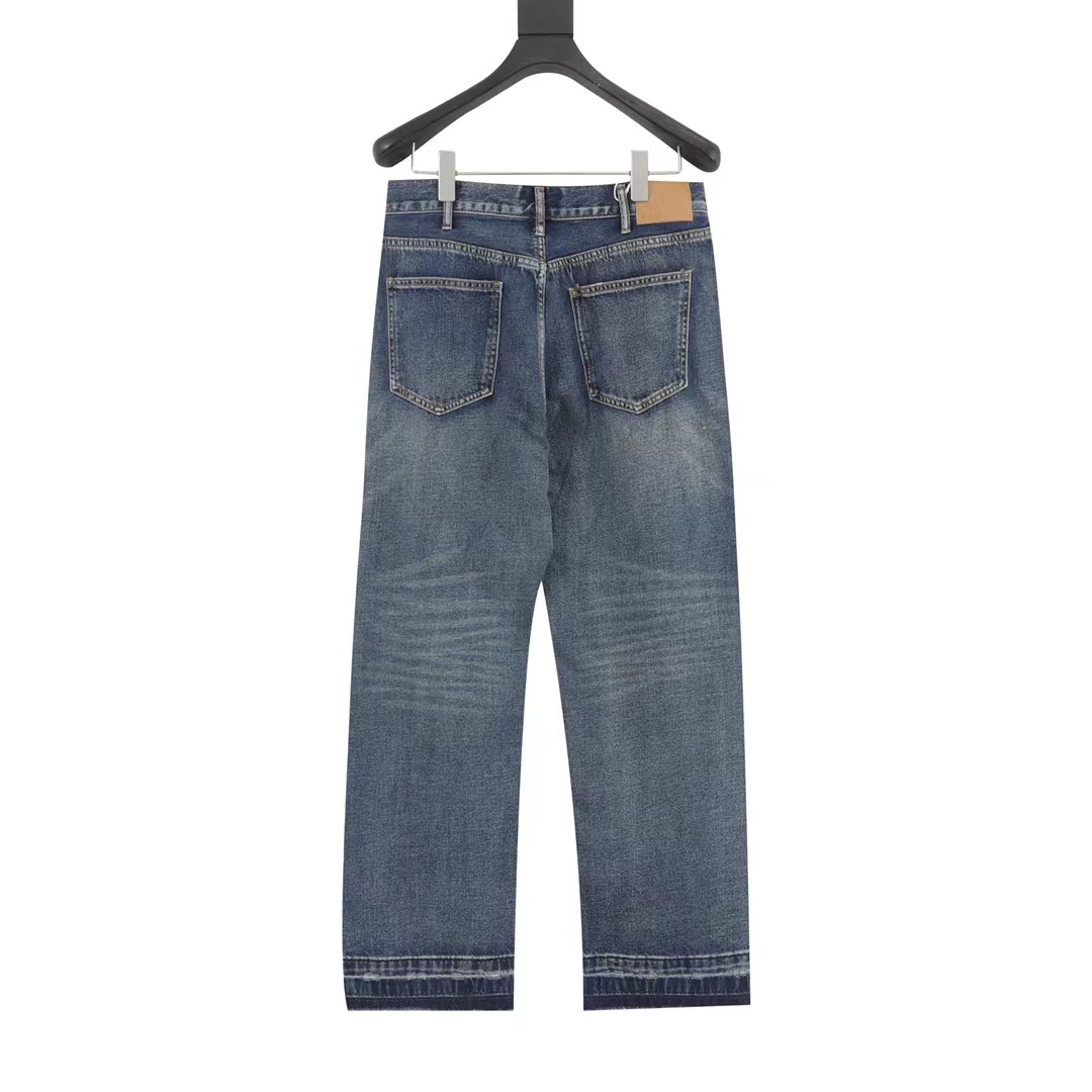 Celine new knife-cut denim trousers