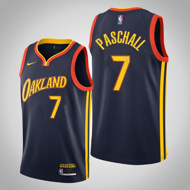 Warriors Paschall No. 7 Jersey