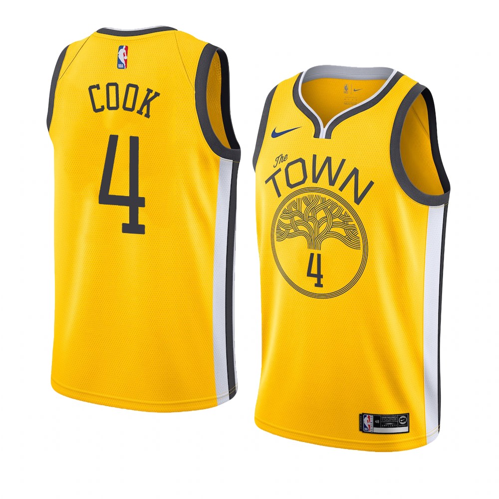 Warriors Cook No. 4 Jersey