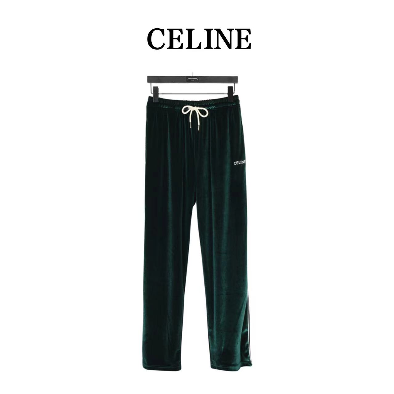 Celine 23FW new velvet trousers