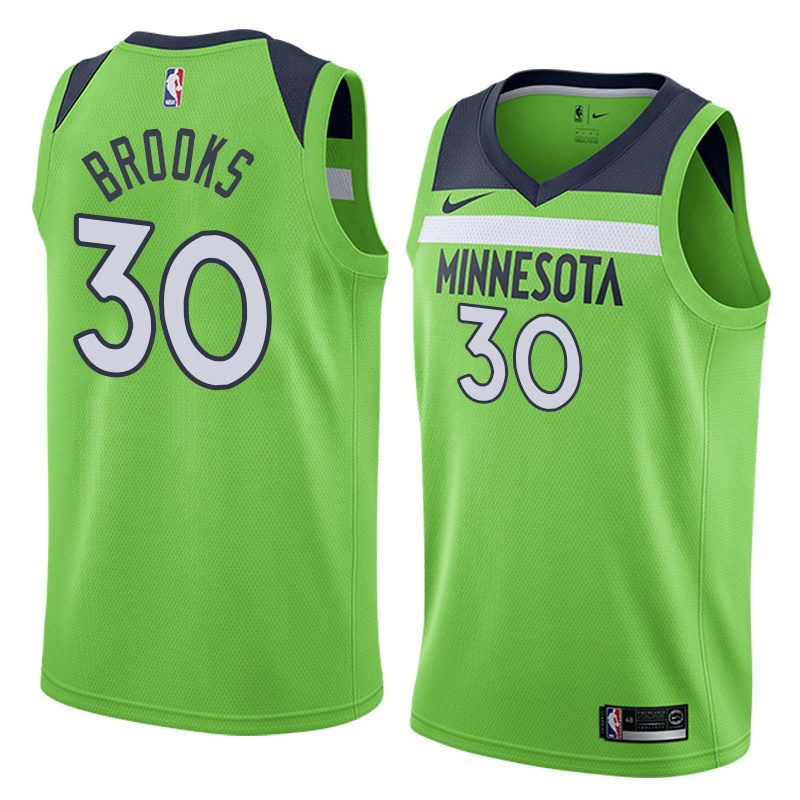Timberwolves Brooks No. 30 jersey