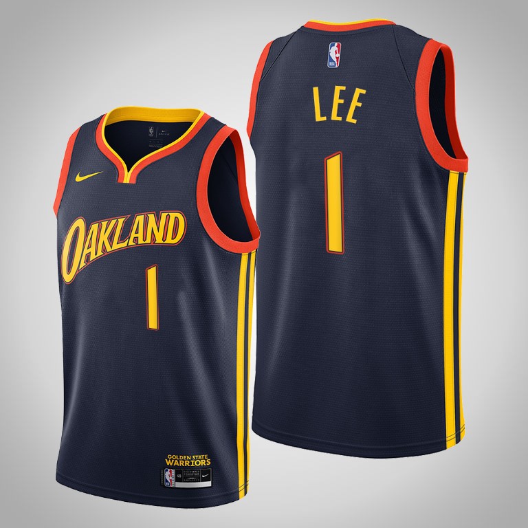 Warriors Lee No. 1 Jersey