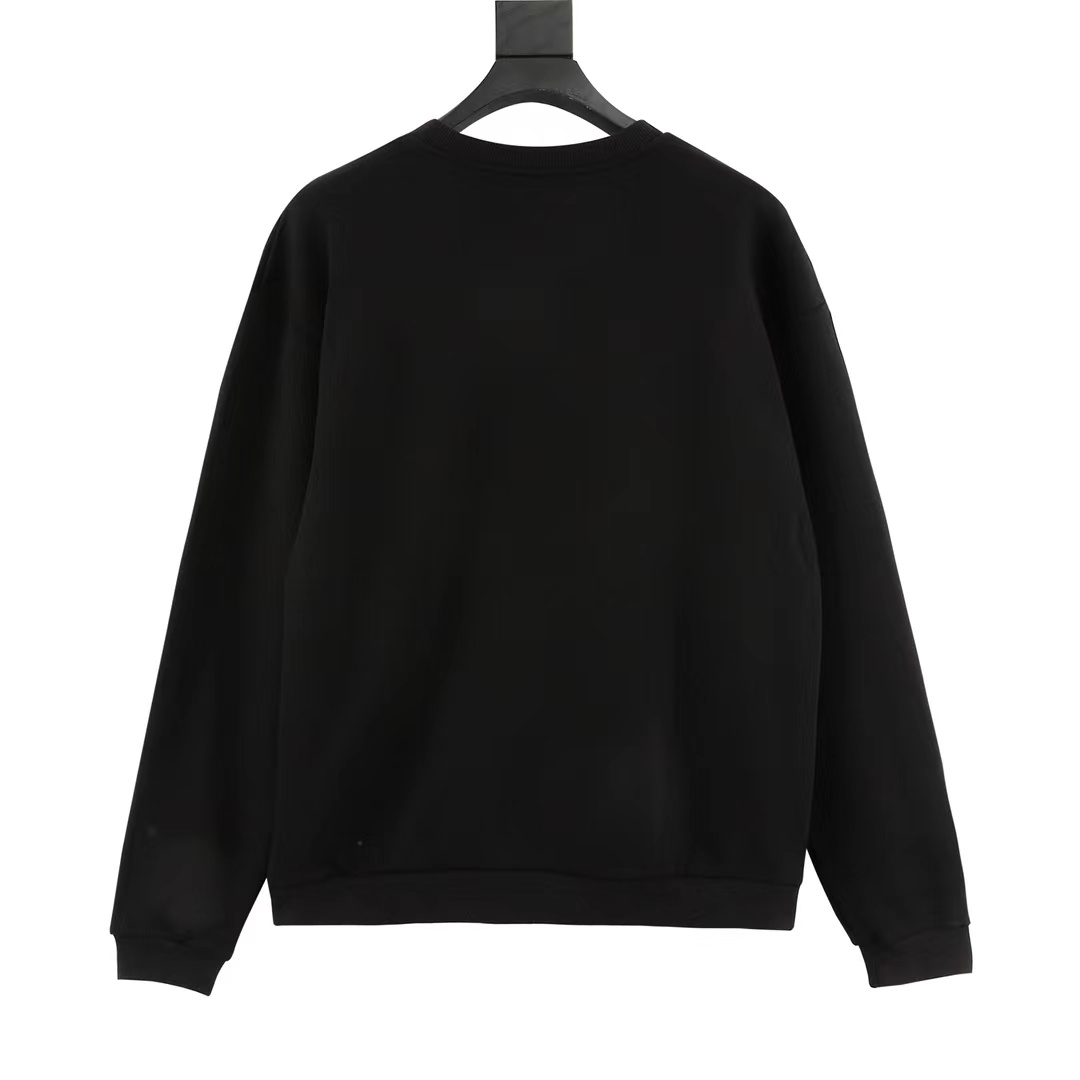 Celine small letter print crew neck sweatshirt
