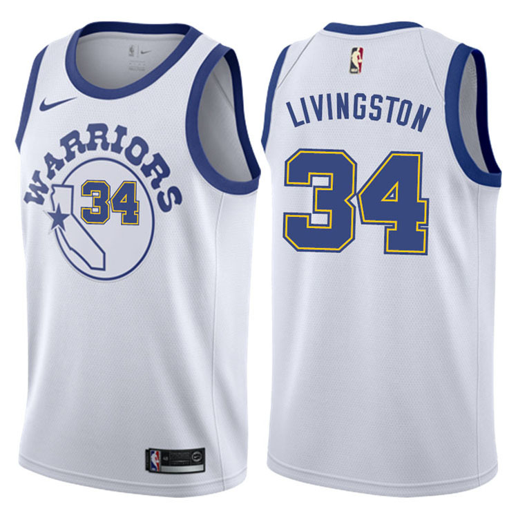 Warriors Livingston No. 34 Jersey