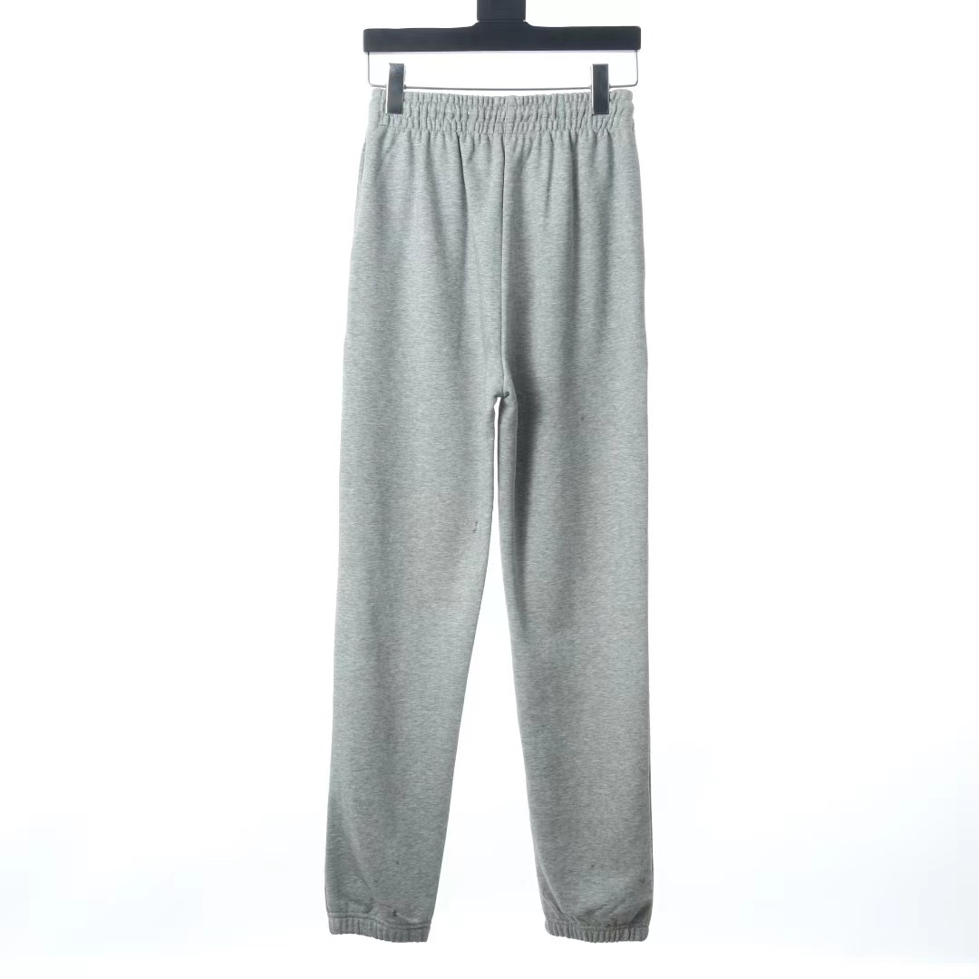 Celine 21ss embroidered small logo casual trousers