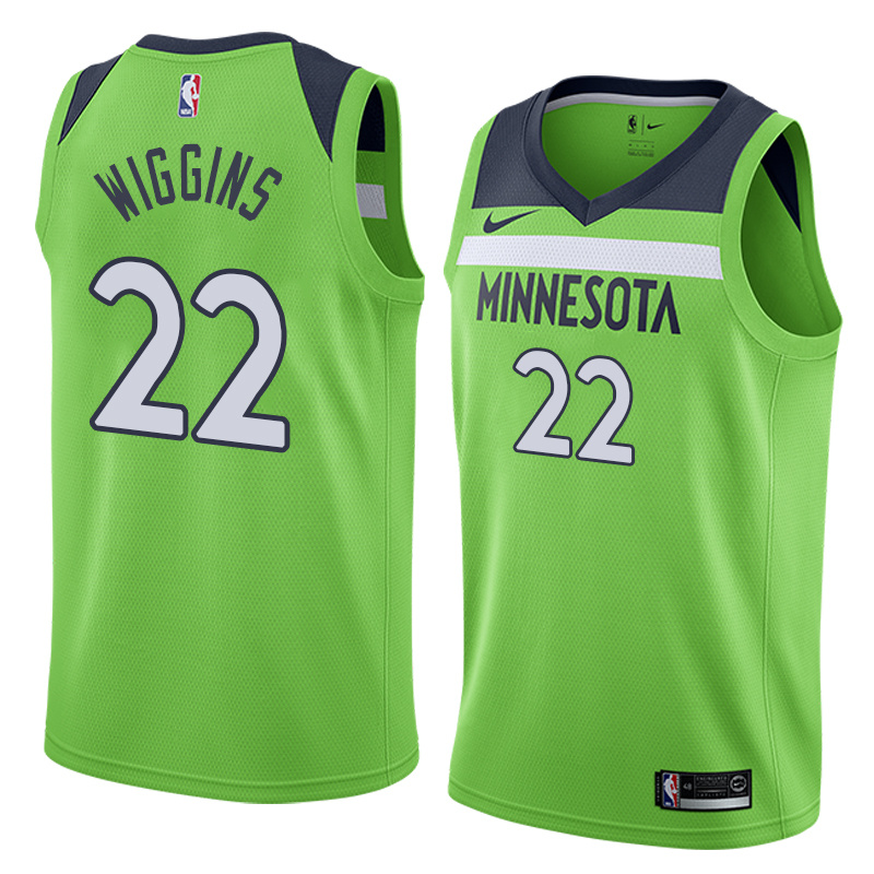 Timberwolves Wiggins No. 22 Jersey
