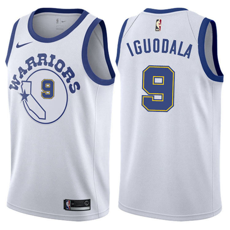 Warriors Andre Iguodala No. 9 Jersey