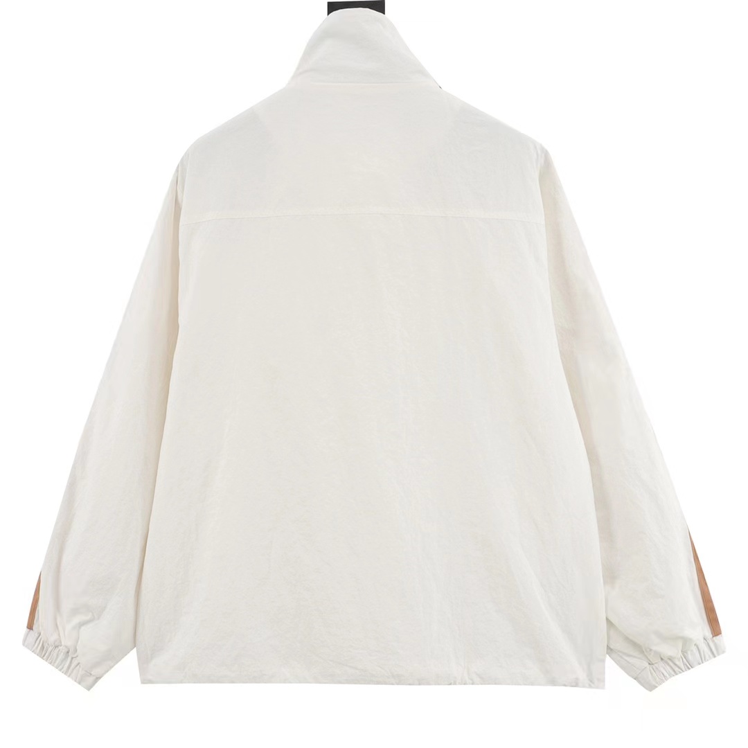 Celine woven zipped jacket with side webbing