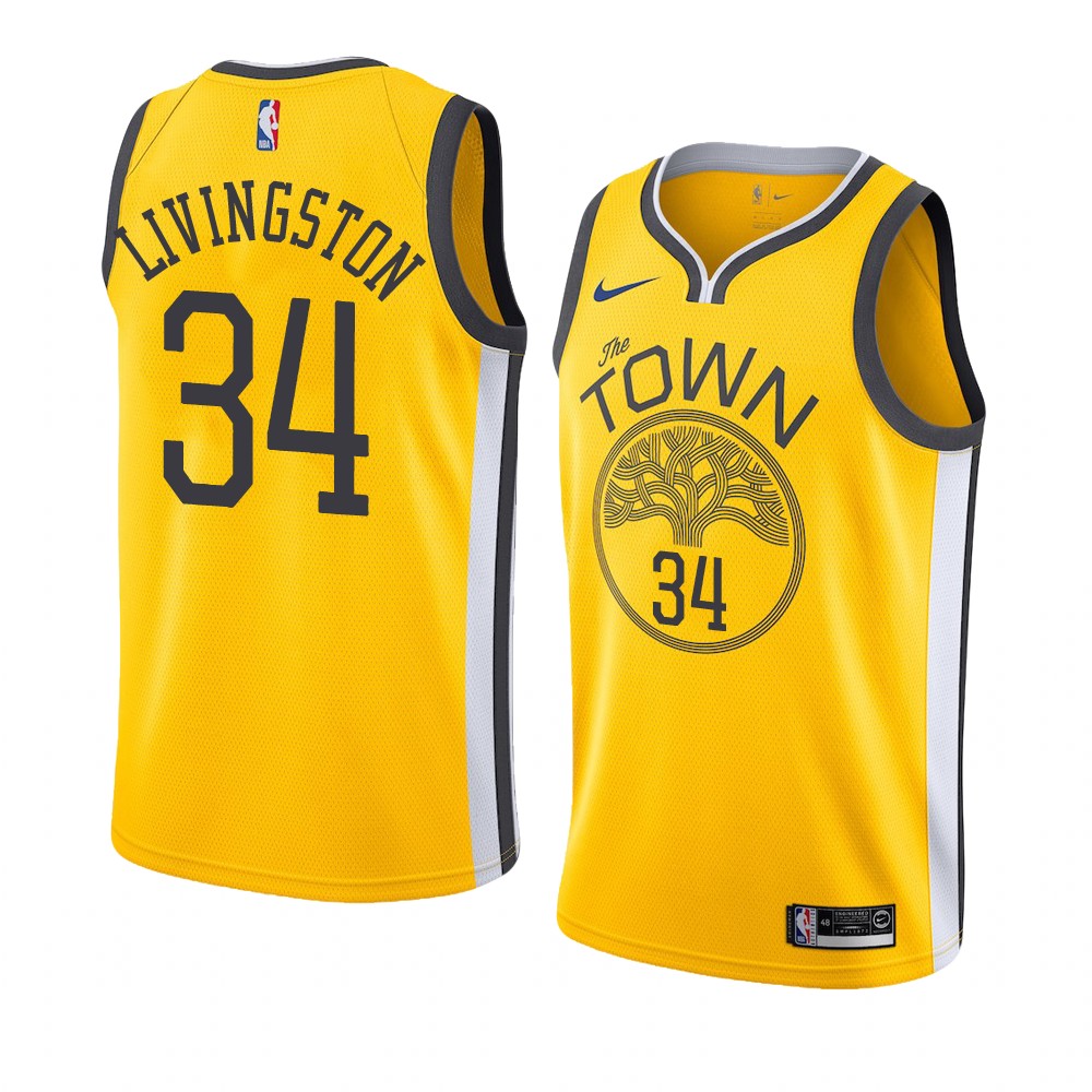 Warriors Livingston No. 34 Jersey