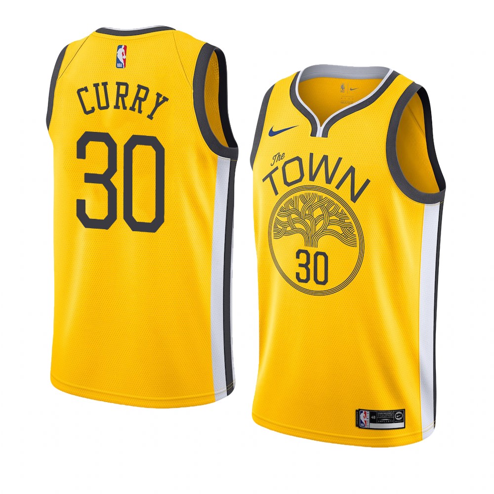 Warriors Curry No. 30 jersey