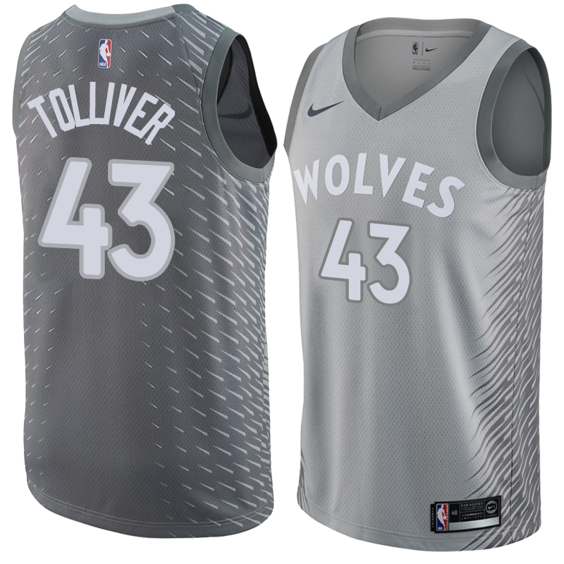 Timberwolves Tolliver No. 43 Jersey