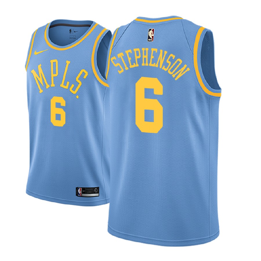 Lakers Stephenson No. 6 Jersey