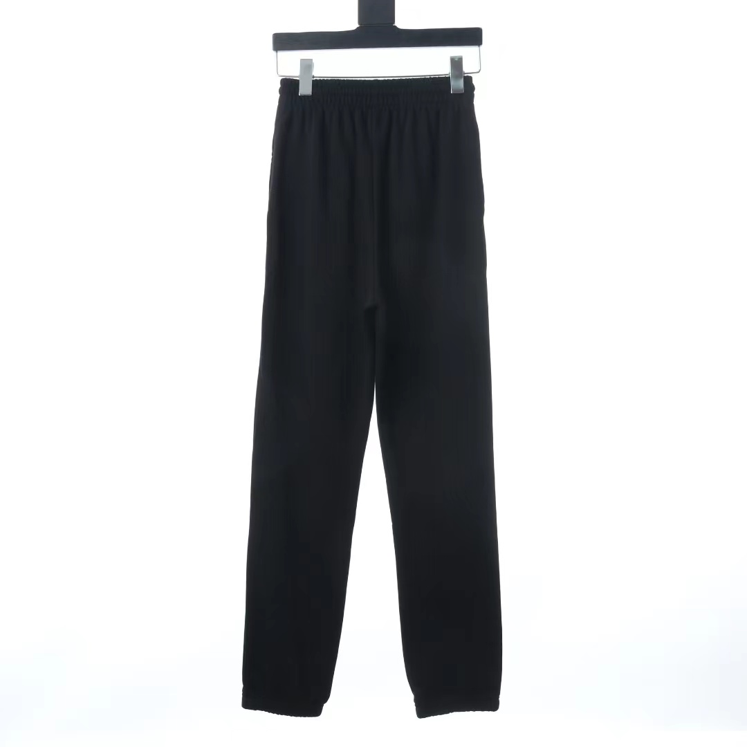 Celine 21ss embroidered small logo casual trousers