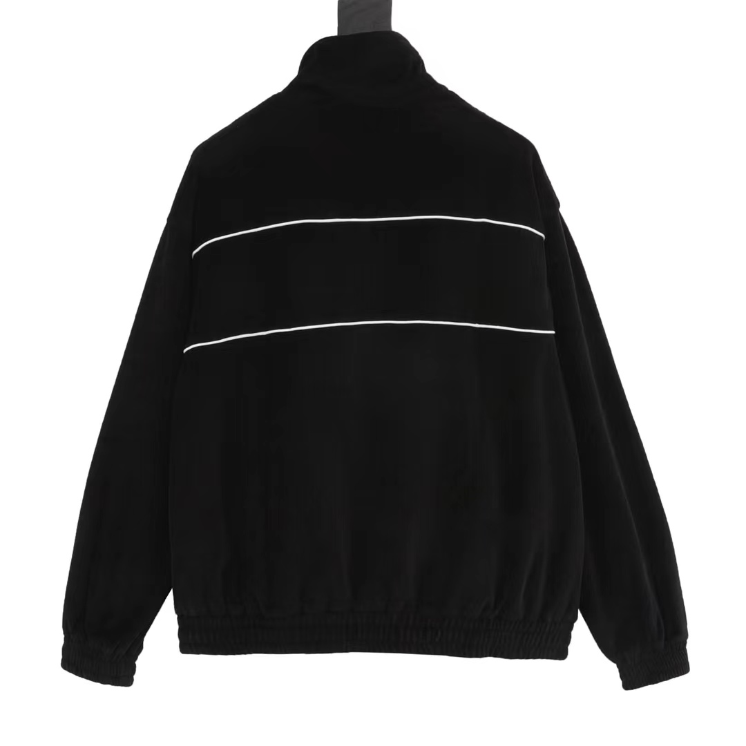 Celine velvet zipper jacket