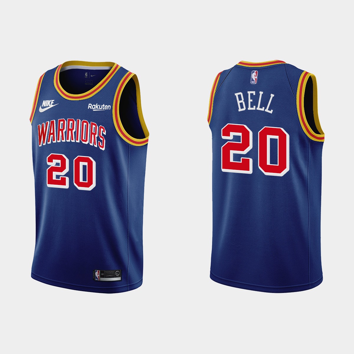 Warriors Bell No. 20 Jersey