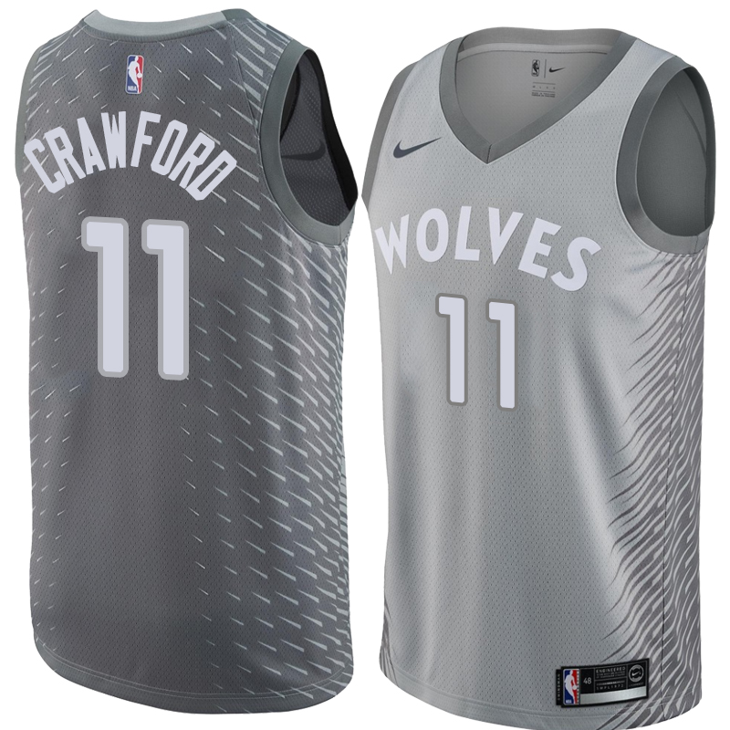 Timberwolves Crawford No. 11 Jersey