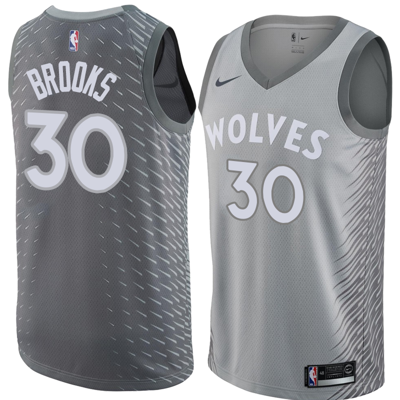Timberwolves Brooks No. 30 jersey
