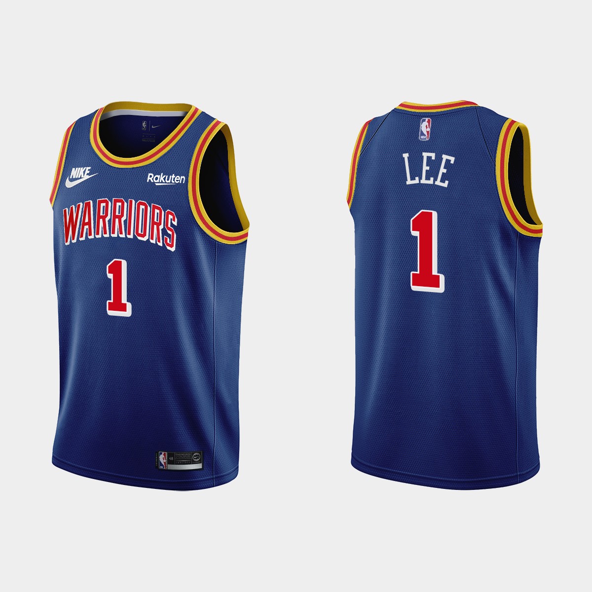 Warriors Lee No. 1 Jersey