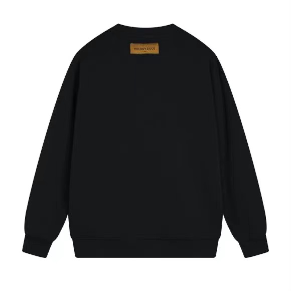 Louis Vuitton foam crew neck sweatshirt with graffiti letters