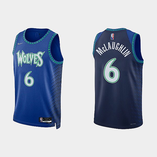 Timberwolves McLaughlin No. 6 Jersey