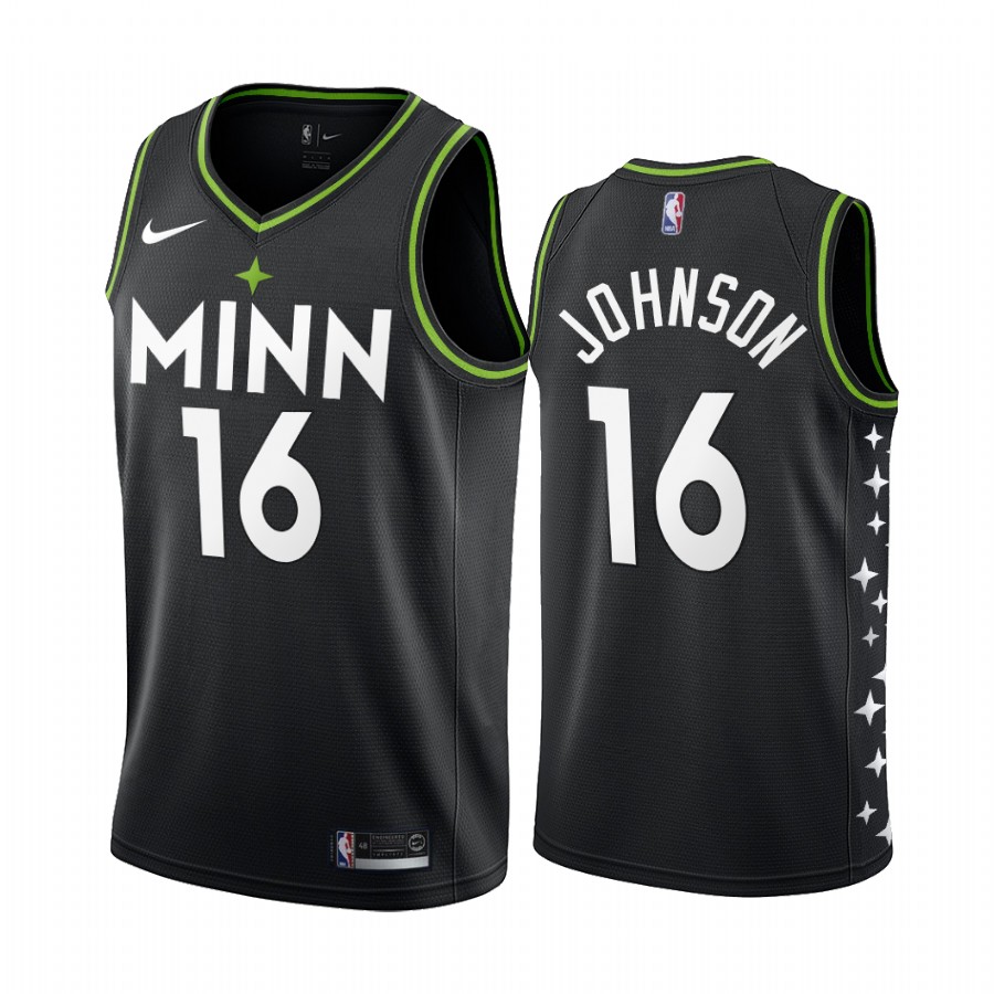 Timberwolves Johnsow No. 16 Jersey