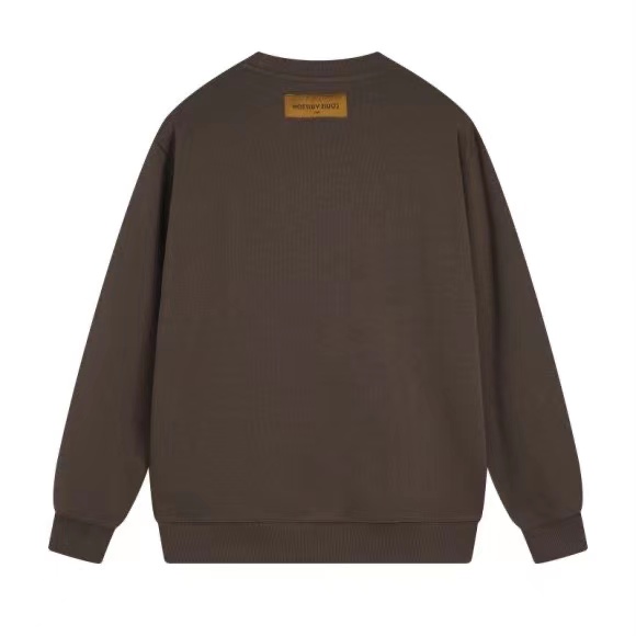 Louis Vuitton foam crew neck sweatshirt with graffiti letters
