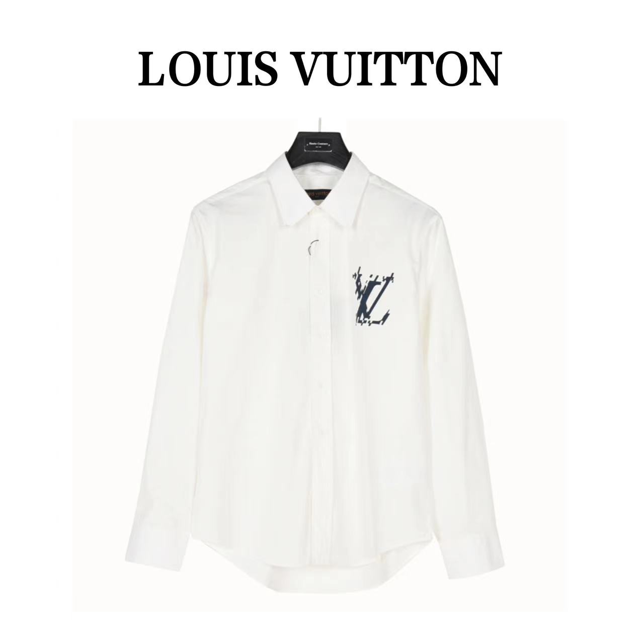 Louis Vuitton 23Fw chest printed shirt